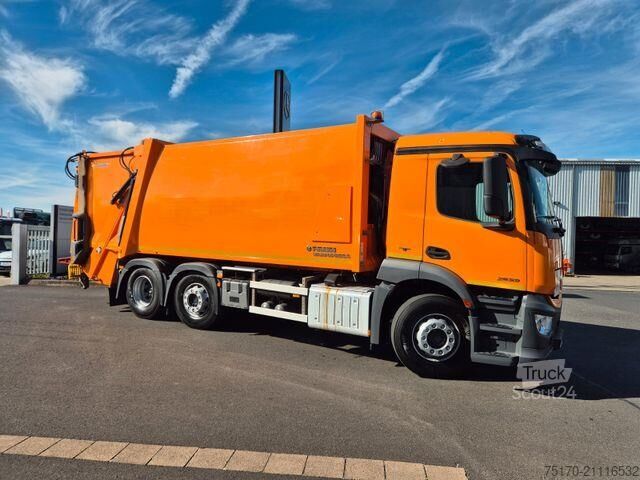 Abfallsammelfahrzeug Mercedes-Benz Actros 2533 L Faun Variopress II524 V19 Zoeller