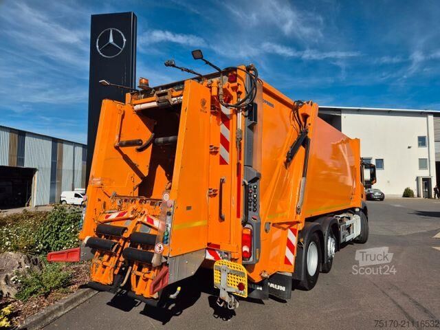 Abfallsammelfahrzeug Mercedes-Benz Actros 2533 L Faun Variopress II524 V19 Zoeller