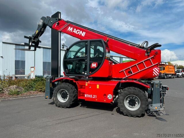 Caricatore telescopico Magni RTH 5.21 Roto / Funk / Gabel / nur 462h