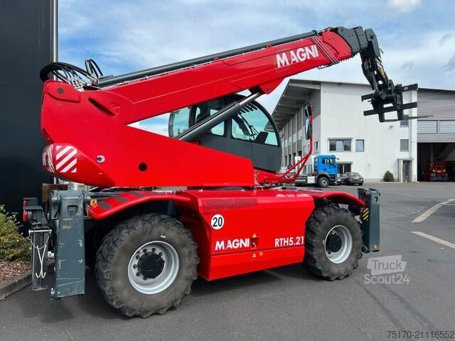 Caricatore telescopico Magni RTH 5.21 Roto / Funk / Gabel / nur 462h