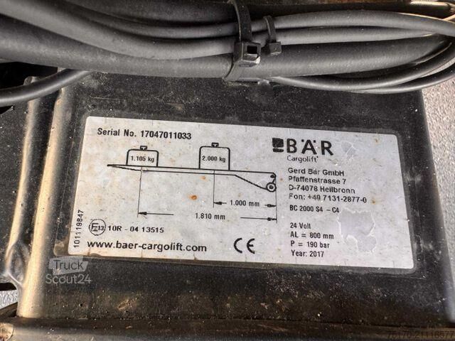  Schmitz Cargobull SCB*2 Carrier Supra 950 U LBW Bär 2.000kg