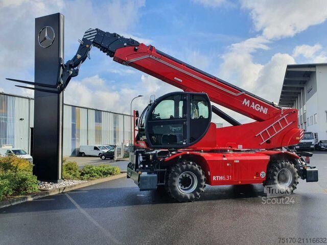 Caricatore telescopico Magni RTH 6.31 SH / 6to Hubkraft / Funk / NEU