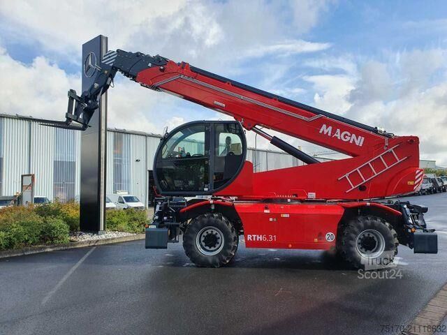Caricatore telescopico Magni RTH 6.31 SH / 6to Hubkraft / Funk / NEU