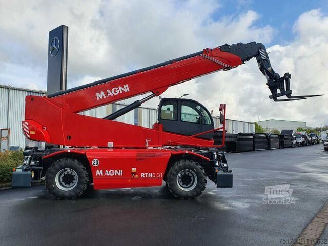 Caricatore telescopico Magni RTH 6.31 SH / 6to Hubkraft / Funk / NEU