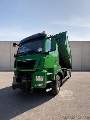 Kamion s kipom s pomičnim kontejnerom MAN TGS TGS 26.510 6x2-4 BL