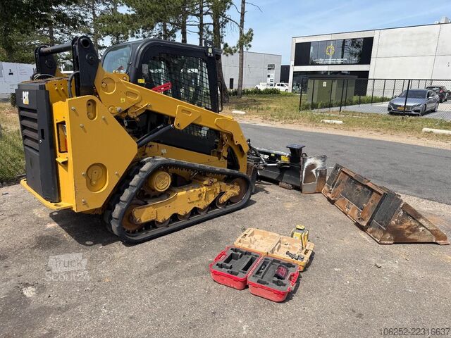 Lader Caterpillar 259D SMART Angle DOZER BLADE (3D LASER PREP) + ...