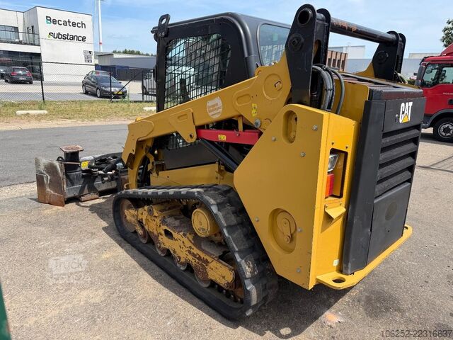 Lader Caterpillar 259D SMART Angle DOZER BLADE (3D LASER PREP) + ...