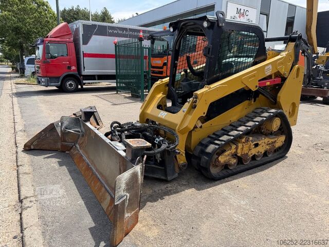 Lader Caterpillar 259D SMART Angle DOZER BLADE (3D LASER PREP) + ...