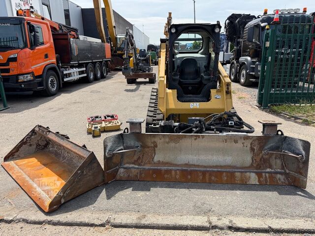 Lader Caterpillar 259D SMART Angle DOZER BLADE (3D LASER PREP) + ...