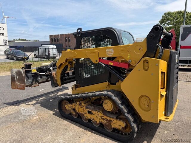 Rakodógép Caterpillar 259D SMART Angle DOZER BLADE (3D LASER PREP) + ...