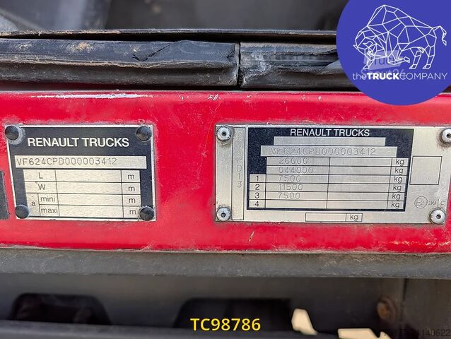 Sliding tarpaulin Renault Premium 380