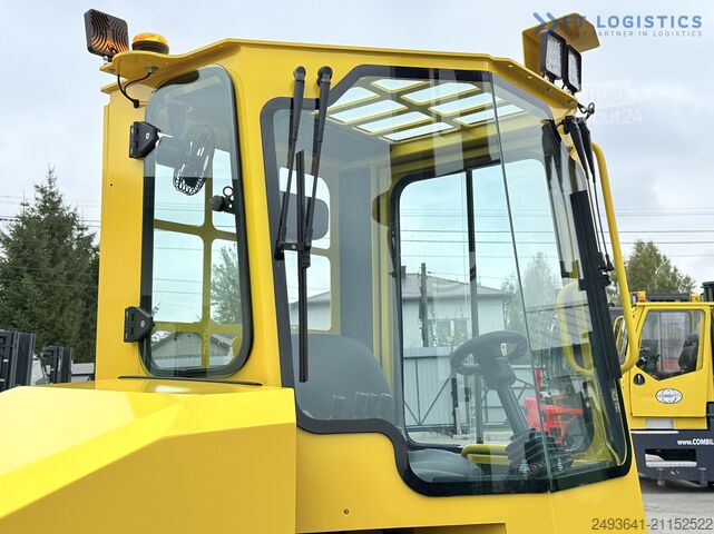 Chariot élévateur multidirectionnel Combilift C4000 GAS DUPLEX 4600 FREE-LIFT CABIN