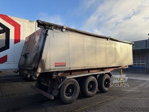 Kipper Auflieger Langendorf SKA 24/30  Mulde thermoisoliert mit Bodenisolierung unter dem Muldenboden