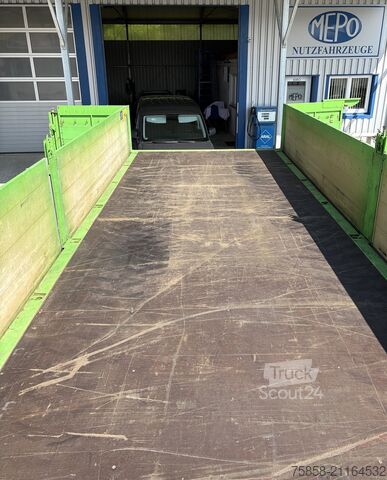 Intercambiabile con pianaleWechselbrücke con piattaforma Krone Baustoff 7,45 Multilockrahmen Türen