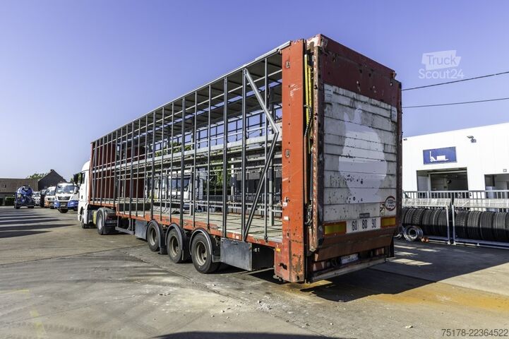 Dekzeil LECITRAILER CUELLO CISNE 3E-RD+DOUBLE ETAGE+DHOLLANDIA 2TON