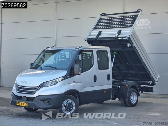 Benne Iveco Daily 35C21 3 zijdige Kipper Dubbel Cabine 210P...