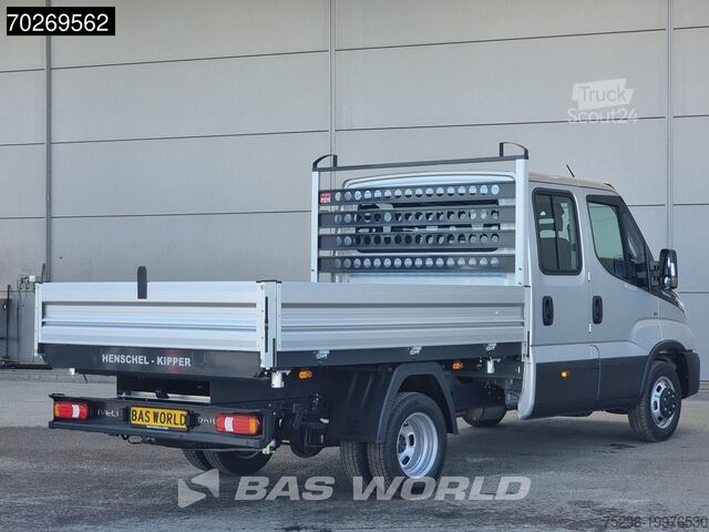 Benne Iveco Daily 35C21 3 zijdige Kipper Dubbel Cabine 210P...