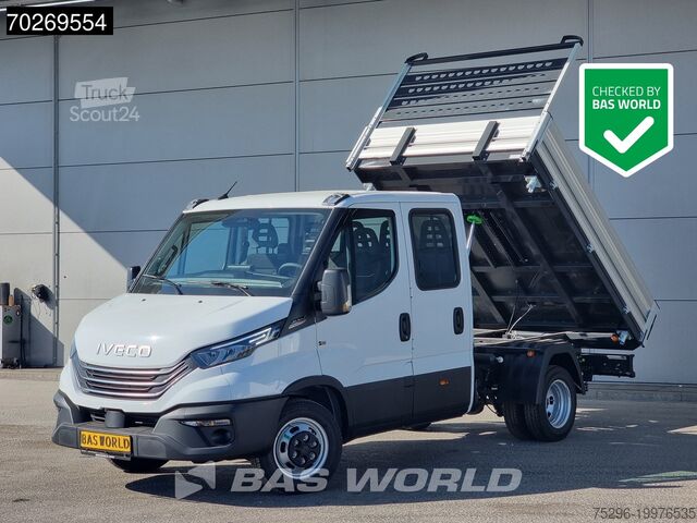 Benne Iveco Daily 35C21 3 zijdige Kipper Dubbel Cabine 210P...
