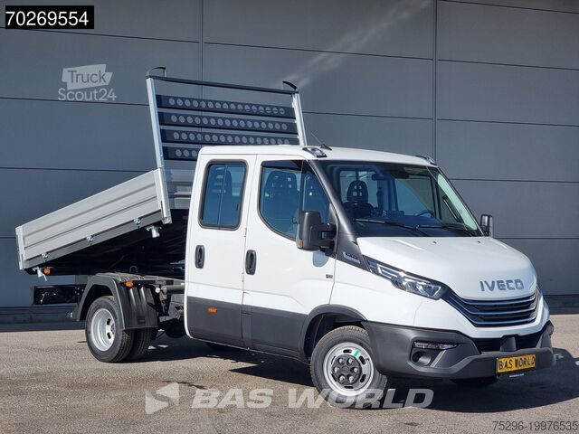 Benne Iveco Daily 35C21 3 zijdige Kipper Dubbel Cabine 210P...