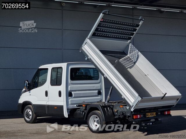 Benne Iveco Daily 35C21 3 zijdige Kipper Dubbel Cabine 210P...