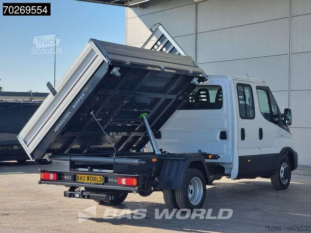 Benne Iveco Daily 35C21 3 zijdige Kipper Dubbel Cabine 210P...
