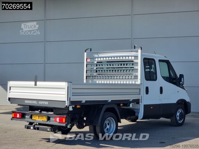 Benne Iveco Daily 35C21 3 zijdige Kipper Dubbel Cabine 210P...