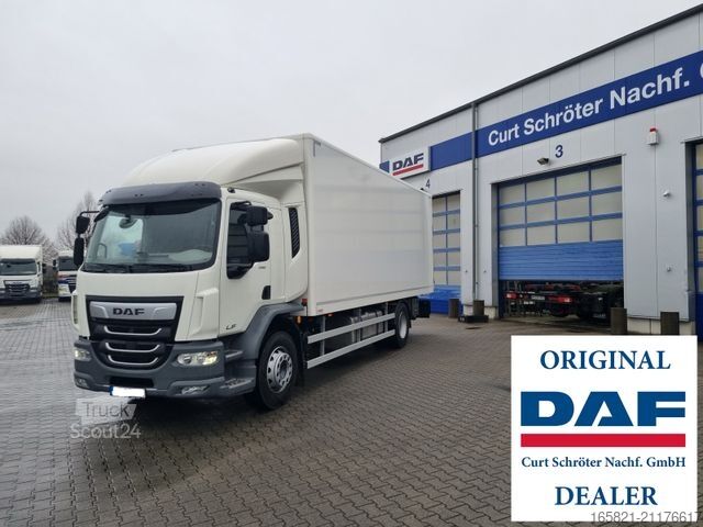 Camião de caixa fechada DAF FA LF 290 DC, Koffer, Aut, 18t, 2024