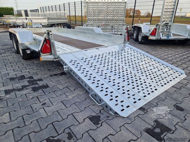  Brian James Trailers Digger Plant Maxi Load Heckrampe direkt