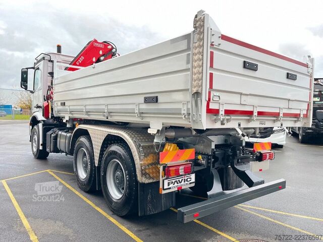  Mercedes-Benz Arocs 3348 6x4 BB Dreiseitenkipper FASSI F195A