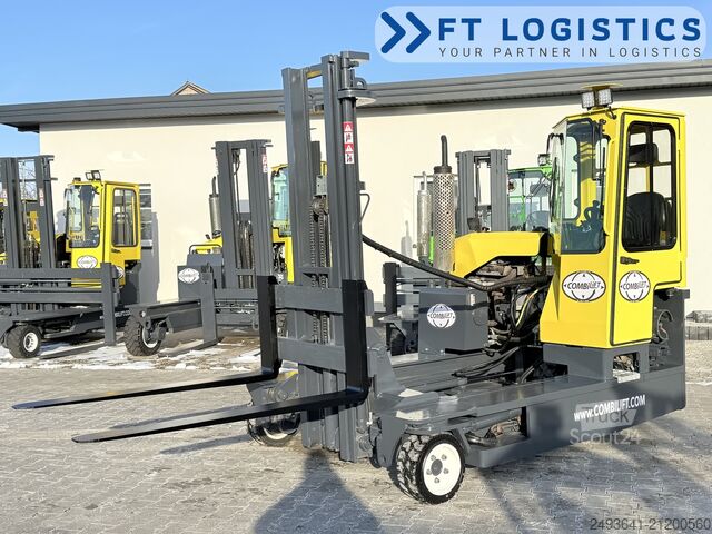 4-way forklift Combilift C3000 GAS DUPLEX PLATFORM 1500 FREE LIFT