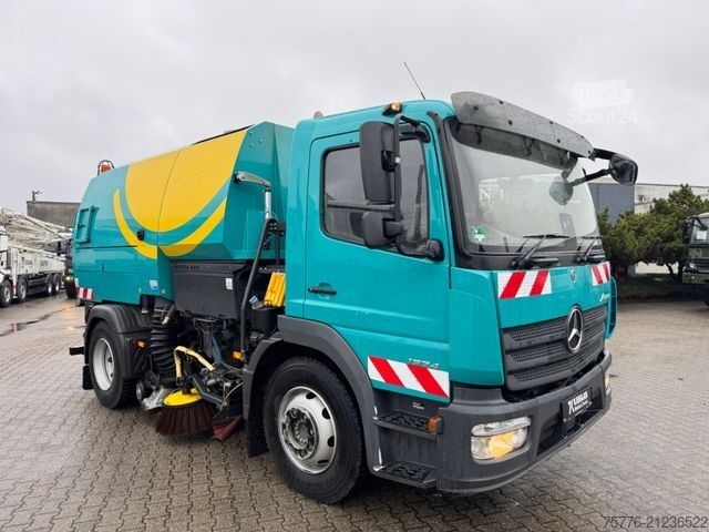 Veegmachine MERCEDES-BENZ 1324 Atego Johnston  VS652   107 TKM  Euro6b