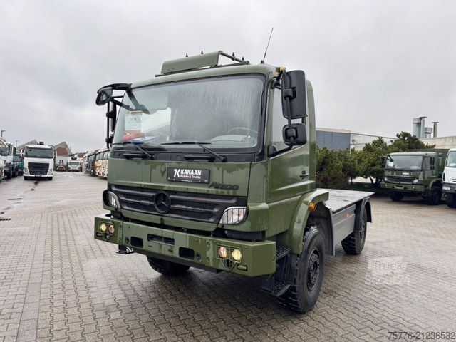 Pick-up bestelwagen MERCEDES-BENZ 1018 Atego 4x4 Allrad Miltär Camper 818