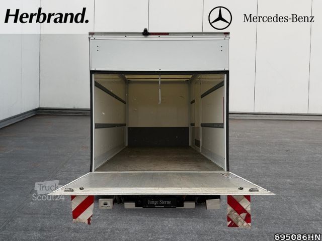 Aizkaru sānu furgons MERCEDES-BENZ Sprinter 316 CDI *Koffer*LBW750KG*RFK*SCHWING*