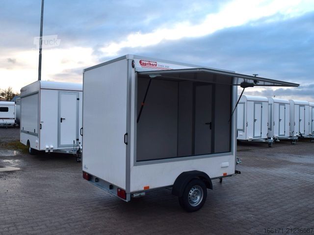 Prekybinė priekaba TOMPLAN THEK 251.00 B180 Verkaufsanhänger Imbissanhänger