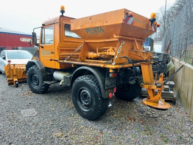 Overig MERCEDES-BENZ Unimog U418/10 4x4 Winterdienst-Schneeschild-AHK