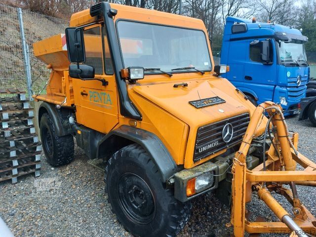 Overig MERCEDES-BENZ Unimog U418/10 4x4 Winterdienst-Schneeschild-AHK