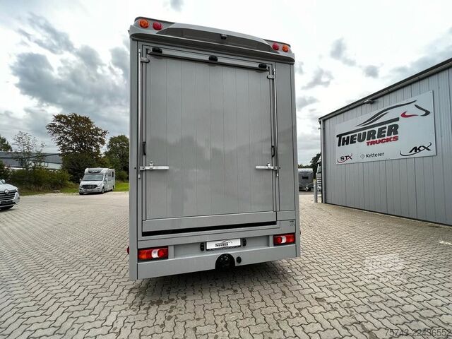 Szarvasmarha-szállító teherautó MERCEDES-BENZ ATEGO 1530 TT-XL  5 Pferde POP-OUT