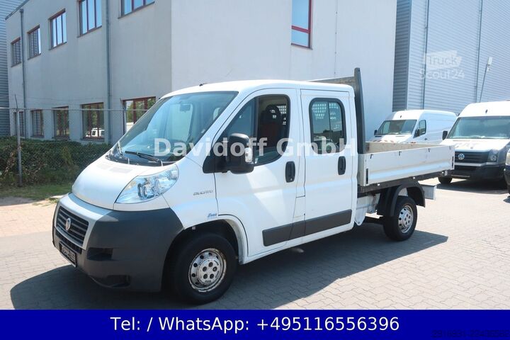 Pick-up furgonas FIAT Nr.92 Ducato Pritsche DoKa 33 100/ 7 Sitzer /AHK
