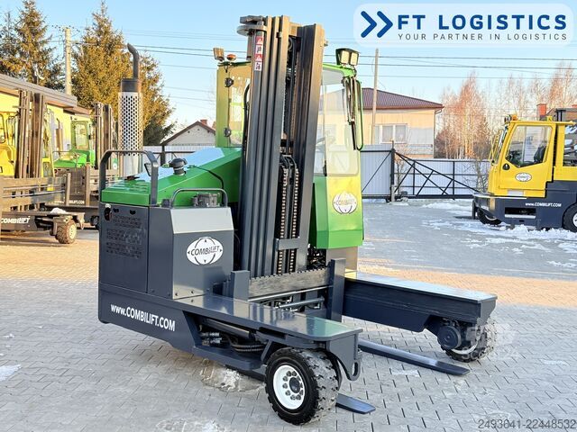 četvorosmerni viljuškar Combilift C4000 GAS TRIPLEX 5550 FREE LIFT CABIN