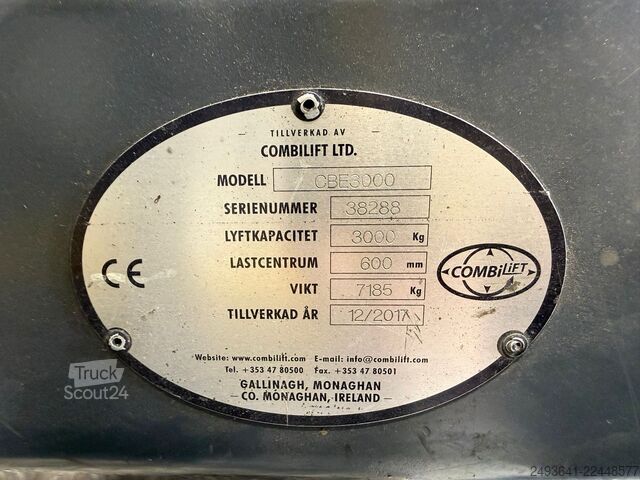 četvorosmerni viljuškar Combilift CBE3000 TRIPLEX 6500 POSITIONER