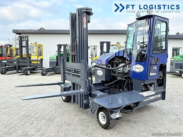 četvorosmerni viljuškar Combilift C4500S GAS TRIPLEX 5550 FREE-LIFT 2317H