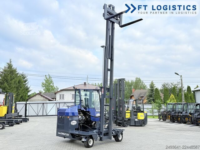 četvorosmerni viljuškar Combilift C4500S GAS TRIPLEX 5550 FREE-LIFT 2317H