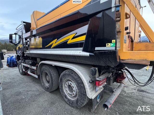  MAN TGS 28.510 4x4+2 snow plow tipper truck – underbod