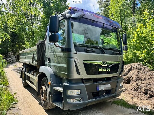  MAN TGM 18.290 4x2 Tipper Truck with 3-Way Tipping Bod