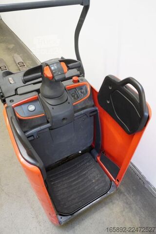 Električni paletni voziček s stoječo platformo Linde T 20 FP 1153