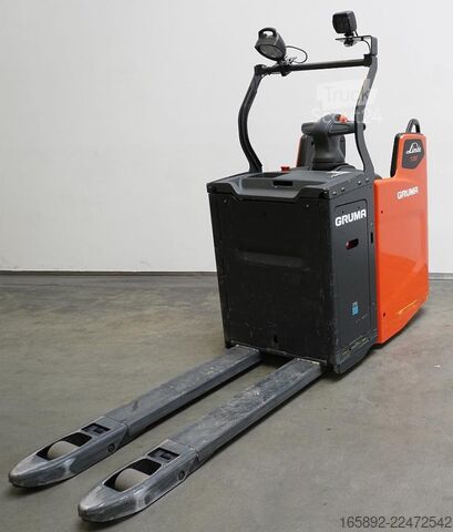 Električni paletni voziček s stoječo platformo Linde T 20 FP 1153-02