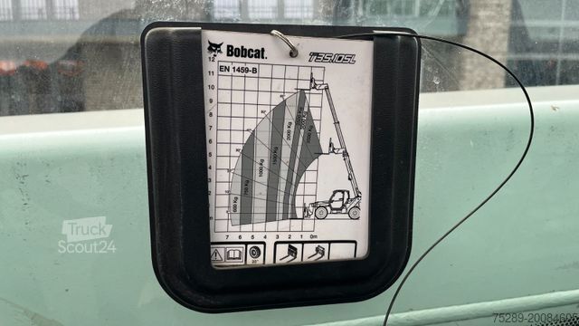 Šakinis krautuvas BOBCAT T35.105LB Teleskoplader 7600 Kg Gabel Schaufel