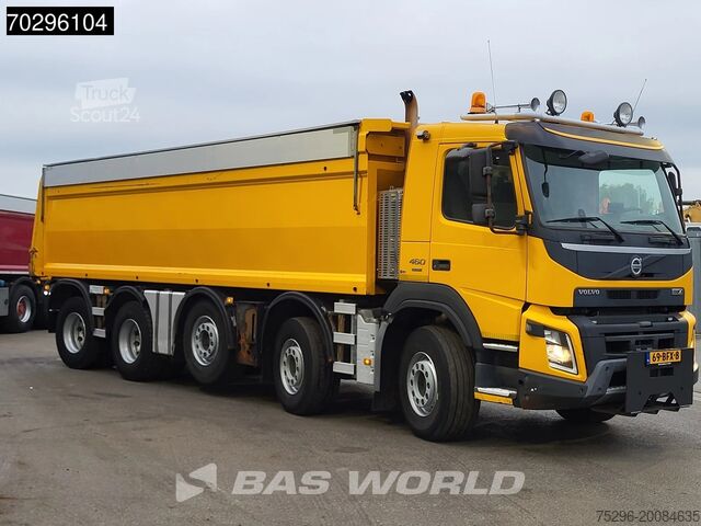Benne Volvo FMX 460 FMX 10X4 NL-Truck APK Hyva tipper 30ton...