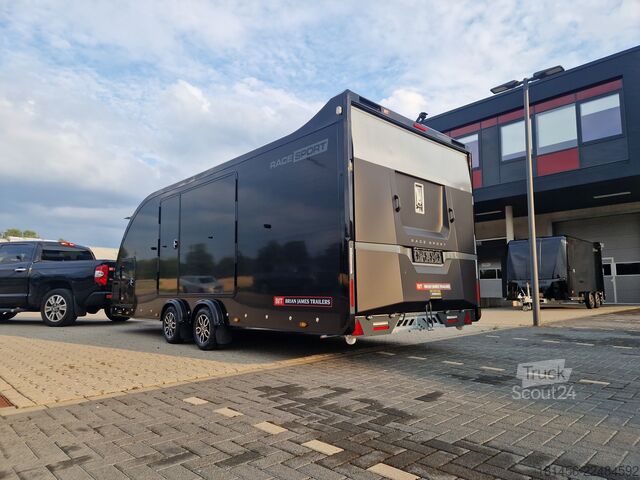 مقطورة ناقلة سيارات Brian James Trailers Race Sport 2025 550x210cm Neu verfügbar