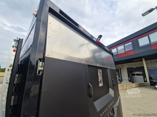 مقطورة ناقلة سيارات Brian James Trailers Race Sport 2025 550x210cm Neu verfügbar